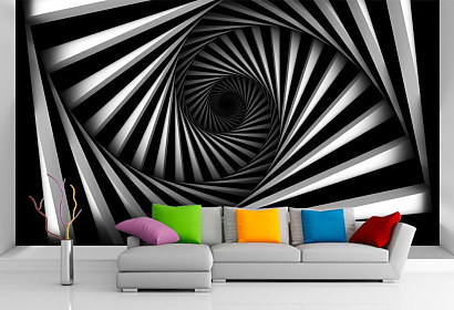 3d Fototapeta Optický klam